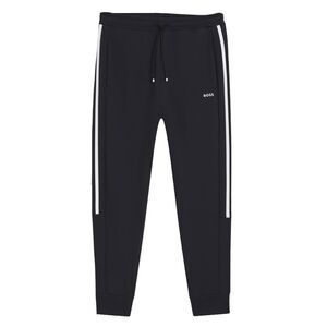 Boss Mens Hadikonos Contrast Striped Sweatpants / Dark Blue